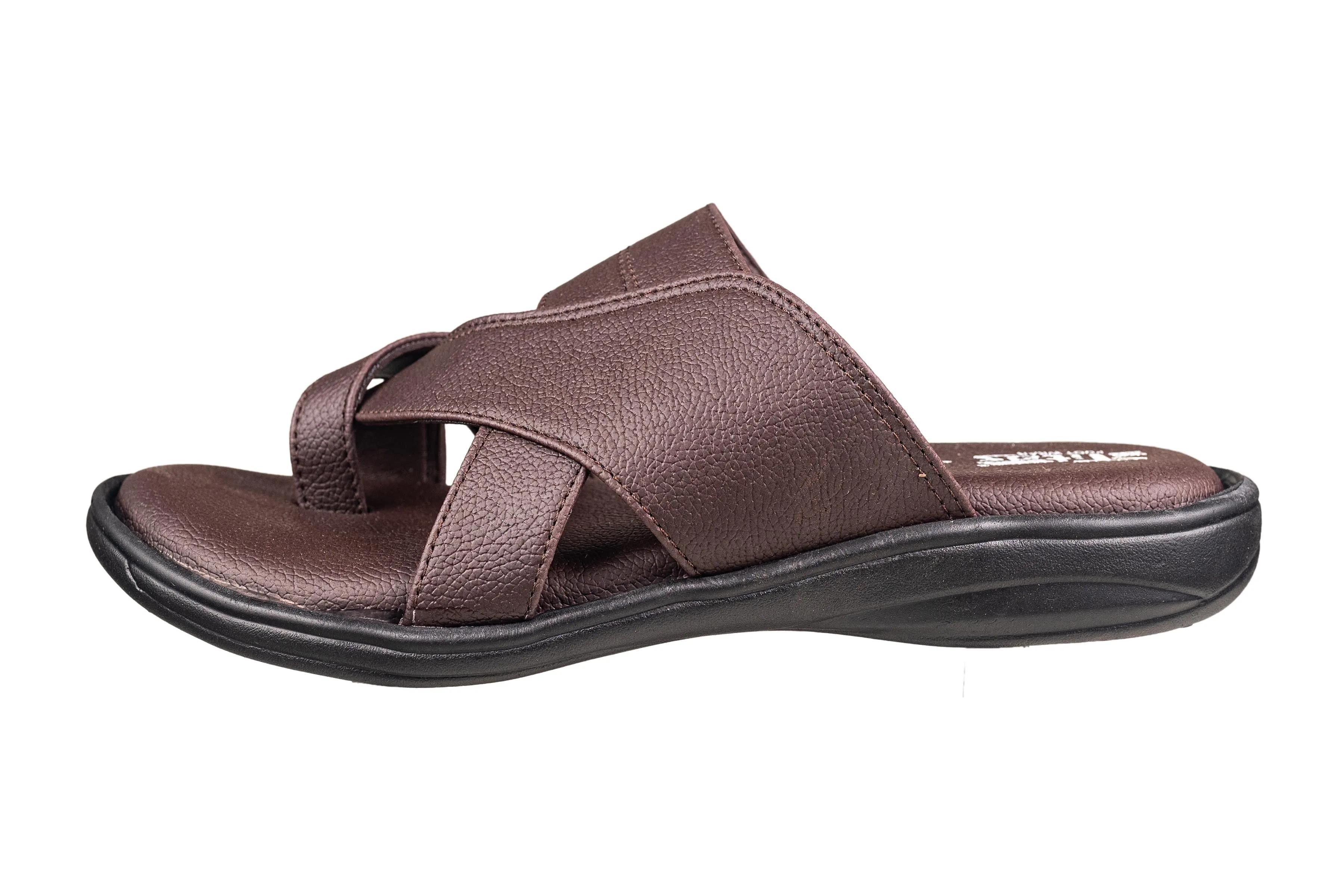 Titas Gents Brown Chappal
