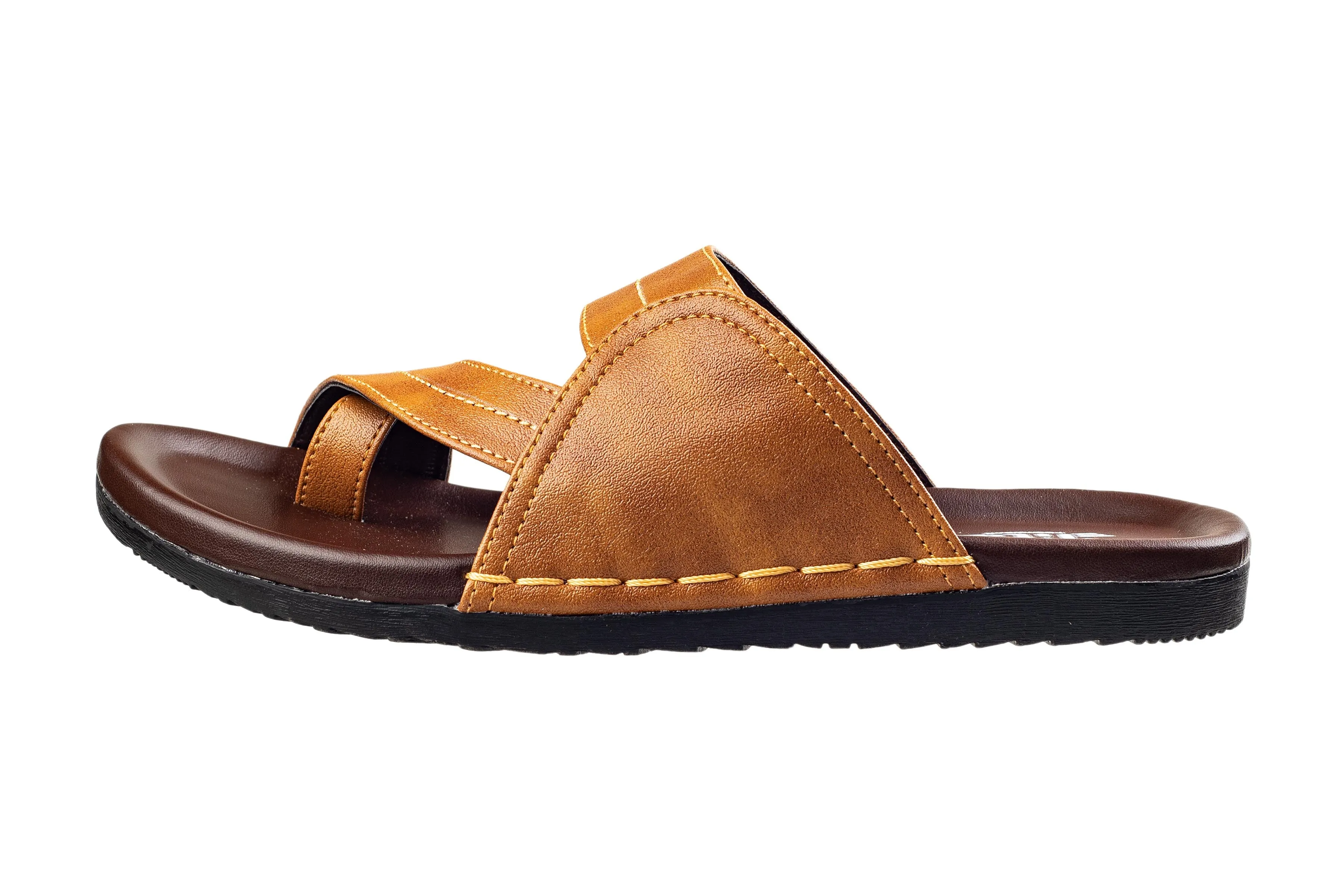 Titas Gents Tan / Brown Chappal