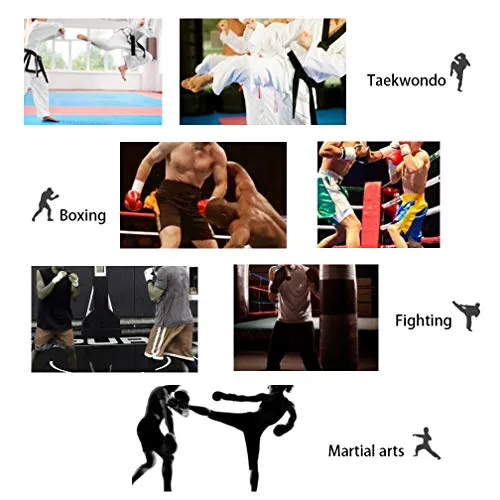 TLBTEK 2PCS Curved Punching Mitts Boxing Pads Hand Target Boxing Pads Gloves Training Focus Pads Kickboxing Muay Thai MMA Martial Art UFC Punch Mitts for Kids,Men & Women
