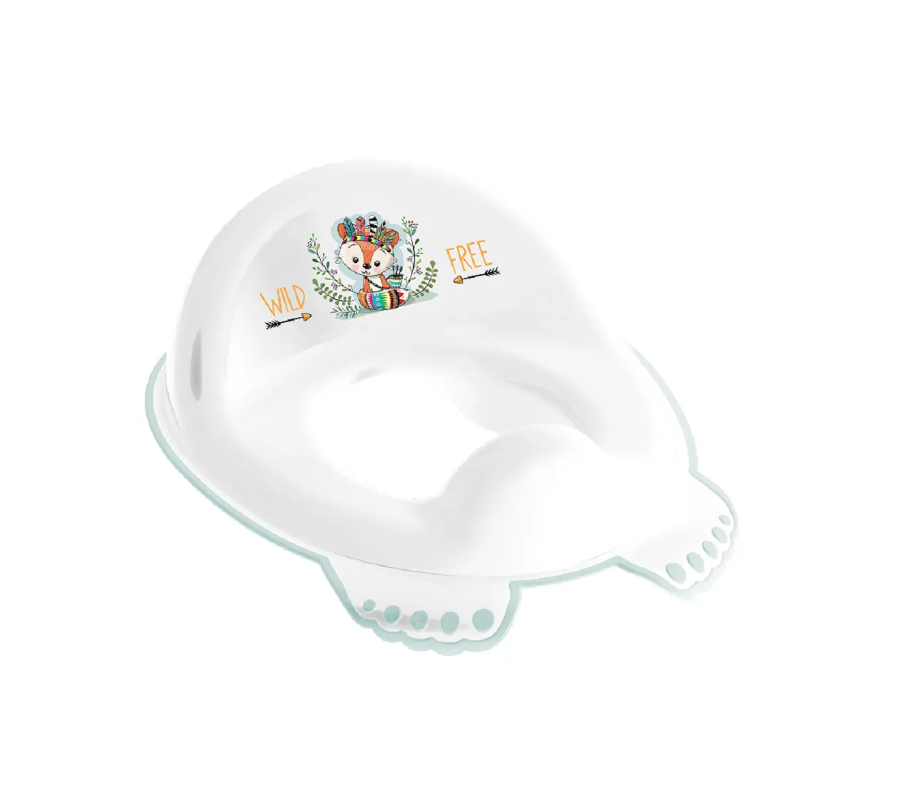 Toilet Training Seat Potty Toddler Boy Girl Trainer Safe Anti-Slip Wild West Fox