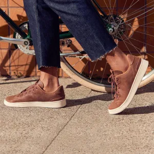 Trvl Lite Tan Leather Sneakers