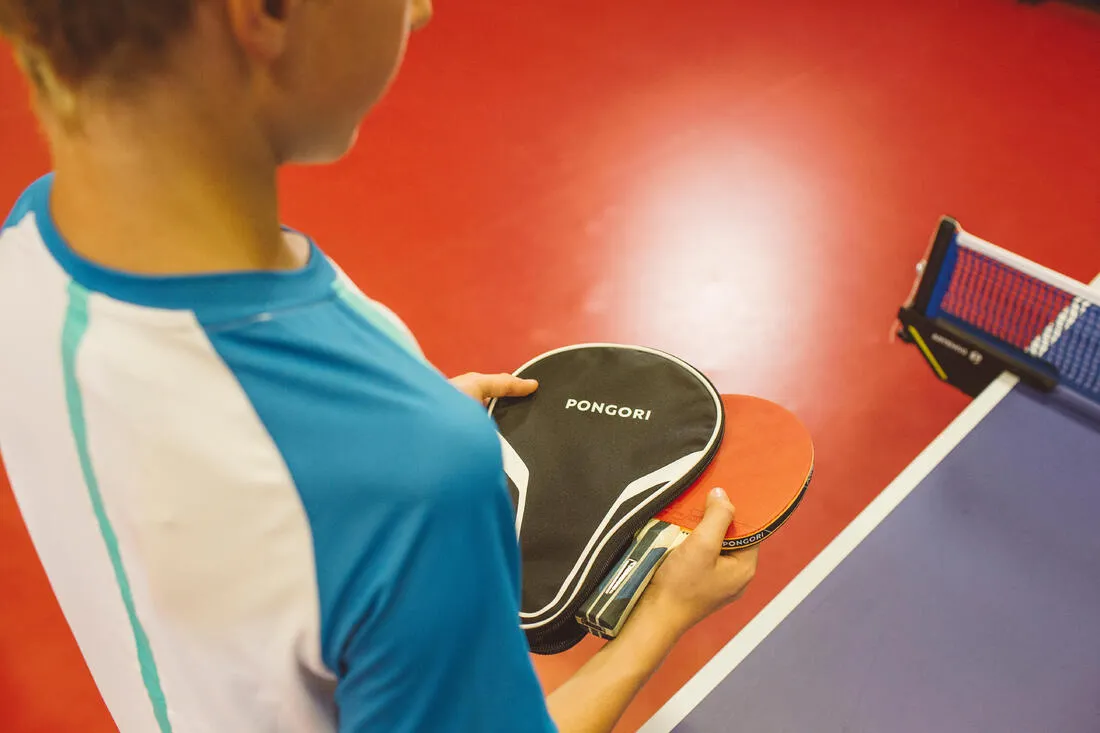 TTC 100 Table Tennis Bat Cover - Black