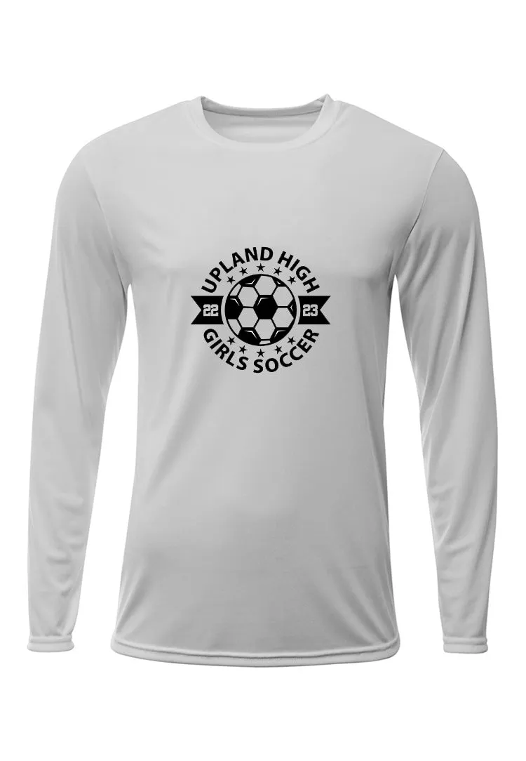 Upland High Girls Soccer - Men's L/S Training Tee