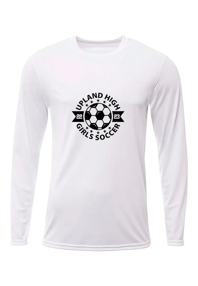 Upland High Girls Soccer - Men's L/S Training Tee