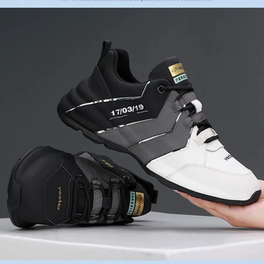 Vector - Men’s Athletic Sneakers - Breathable Mesh - Lightweight Cushioned Sole - Lace-Up Fit