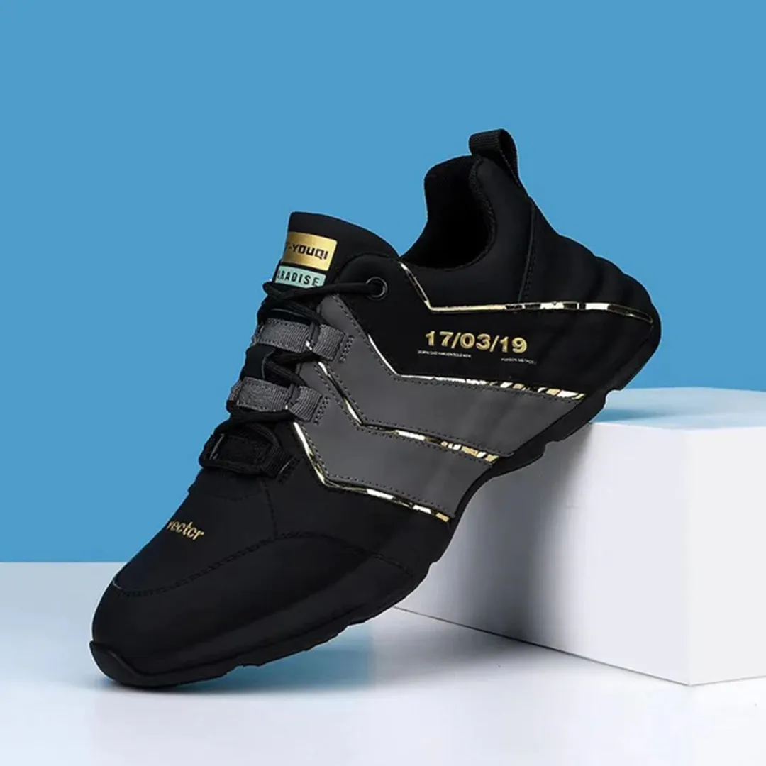 Vector - Men’s Athletic Sneakers - Breathable Mesh - Lightweight Cushioned Sole - Lace-Up Fit