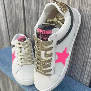 VH Pink Star Bounce Sneaker