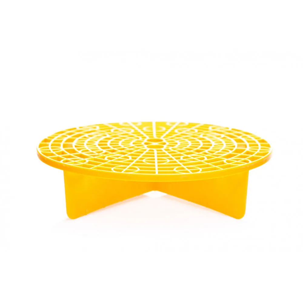 Wash Bucket Grit Guard Work Stuff Separator, Yellow