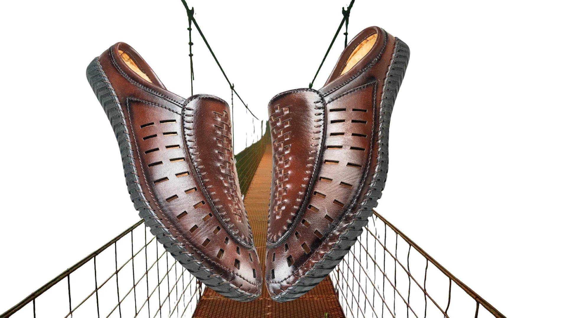 Wear In Gents Brown Chappal (Wic 241108 A)