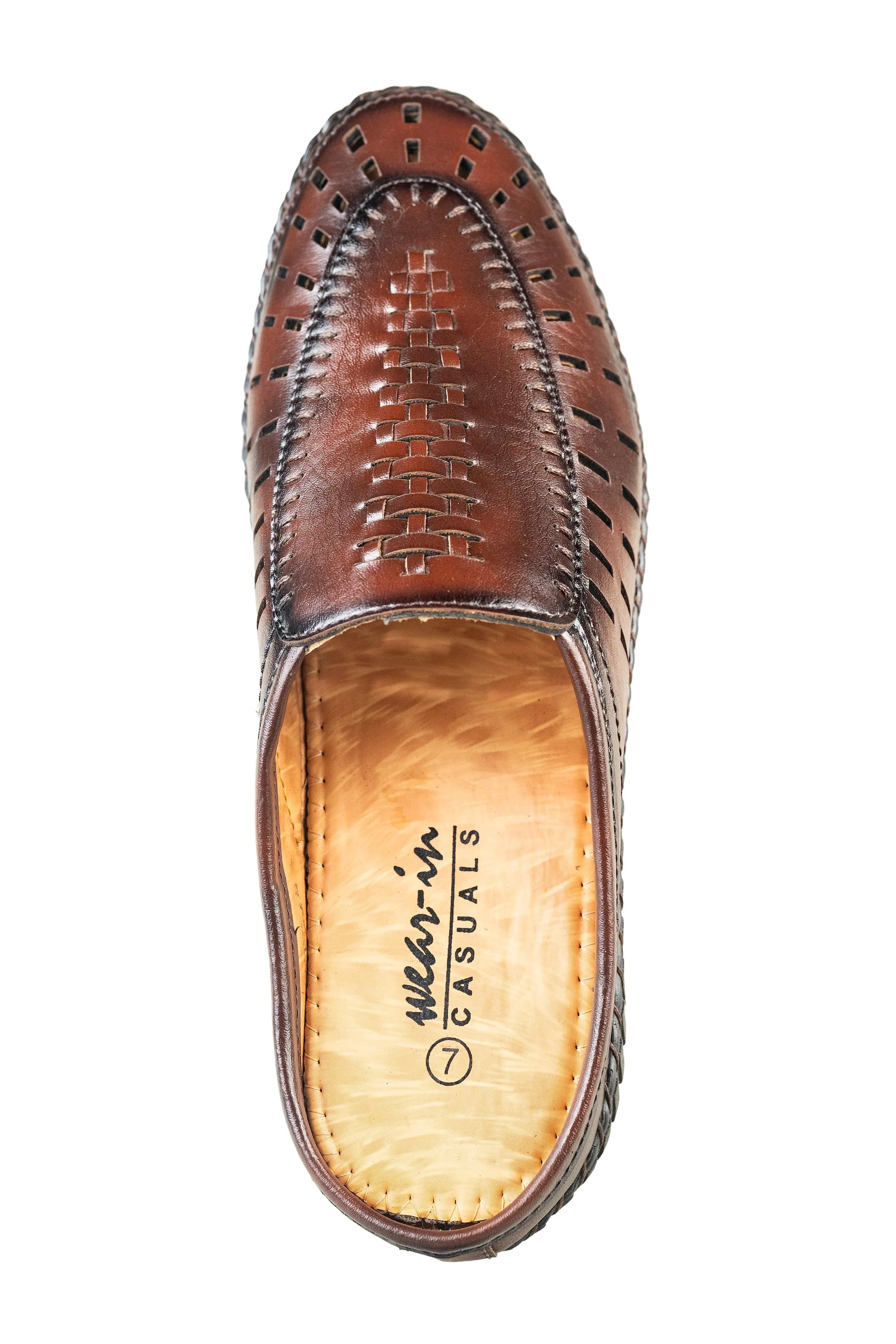 Wear In Gents Brown Chappal (Wic 241108 A)