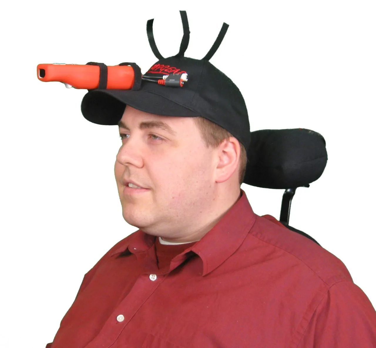 Wiimote Head Control Hat