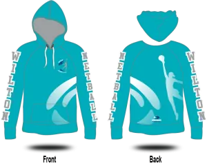 WILTON NETBALL - Hoodie (Blue) - PRE-ORDER