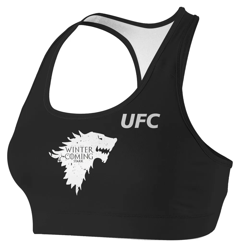 Winter Coming Wolf TRAINING PRO WOMEN SPORTS BRA