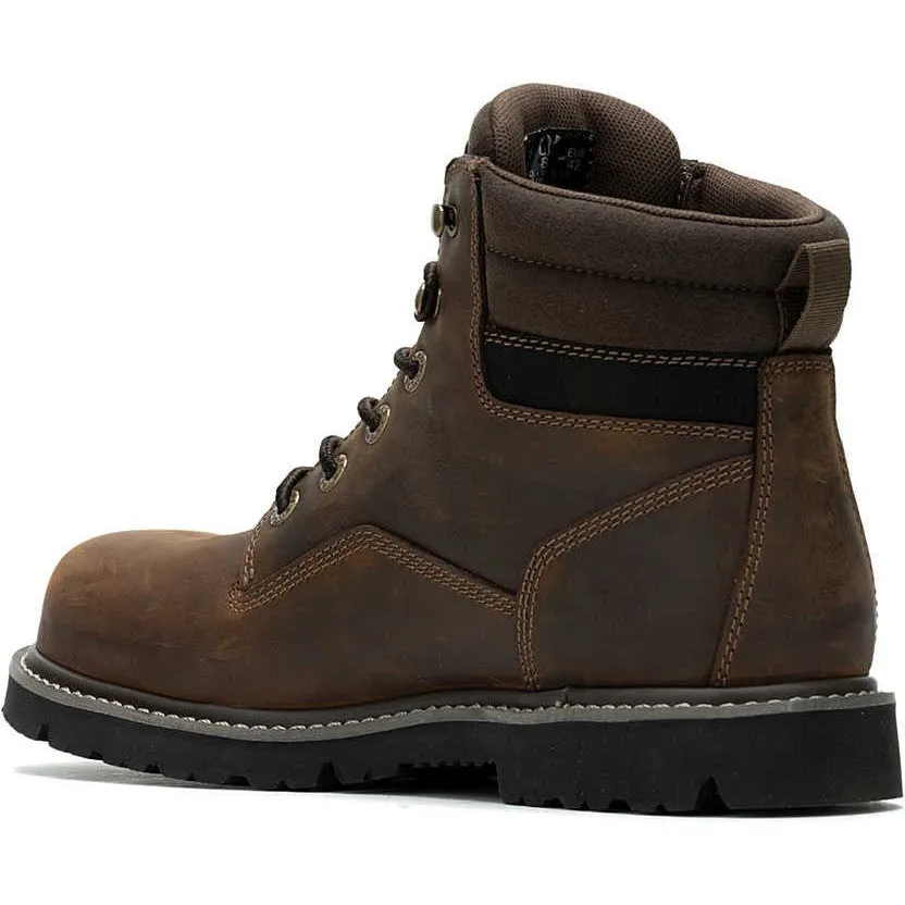 Wolverine Men's Revival 6" Comp Toe WP Work Boot- Brown- W241017