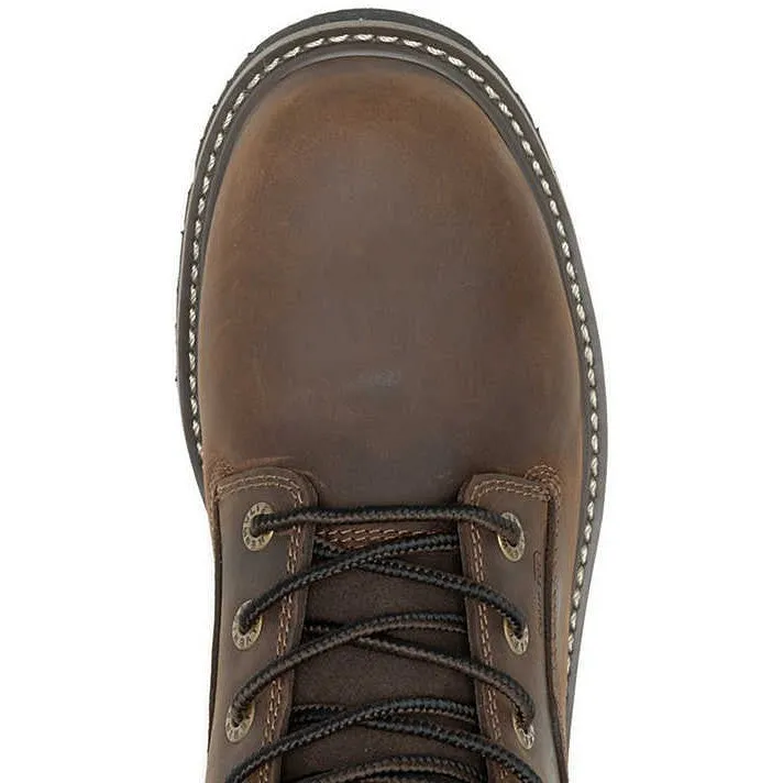 Wolverine Men's Revival 6" Comp Toe WP Work Boot- Brown- W241017
