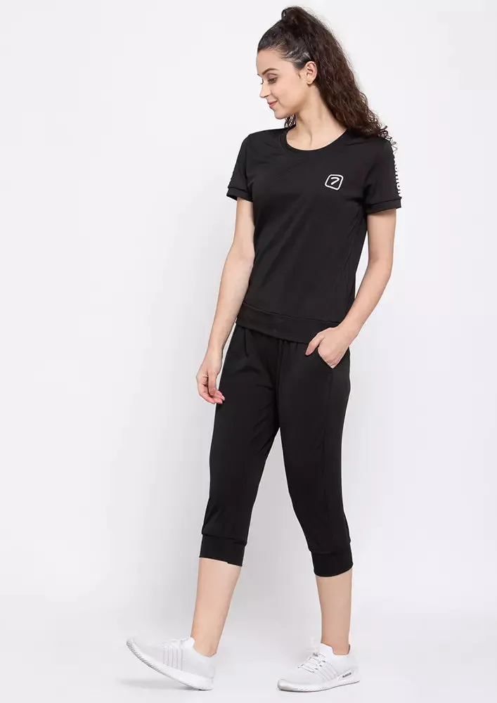 Women 3 Piece Set Tracksuit With Hooded