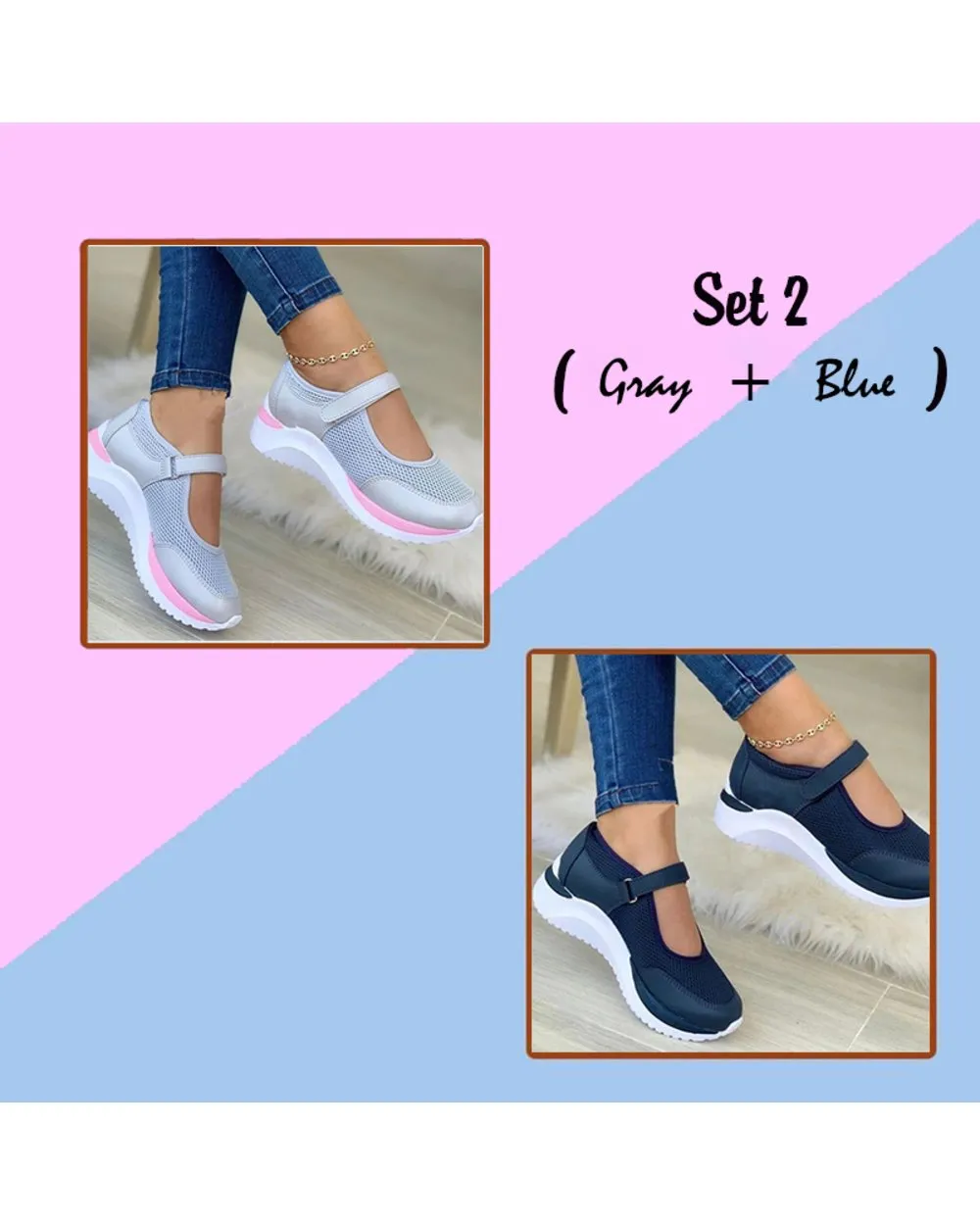 Women Mesh Casual Sneakers
