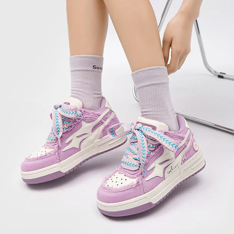 Women's and Men's Lavender Purple Green