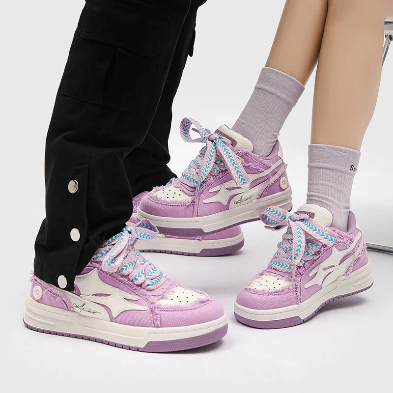 Women's and Men's Lavender Purple Green