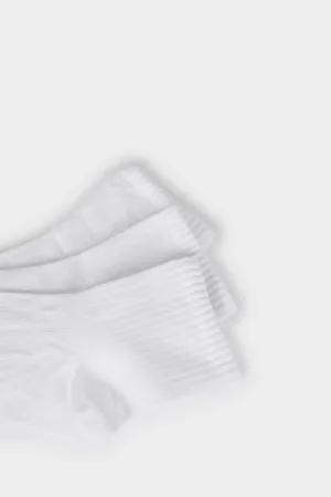 Women's Comfortable Rubber 3 Pcs Cotton Sock