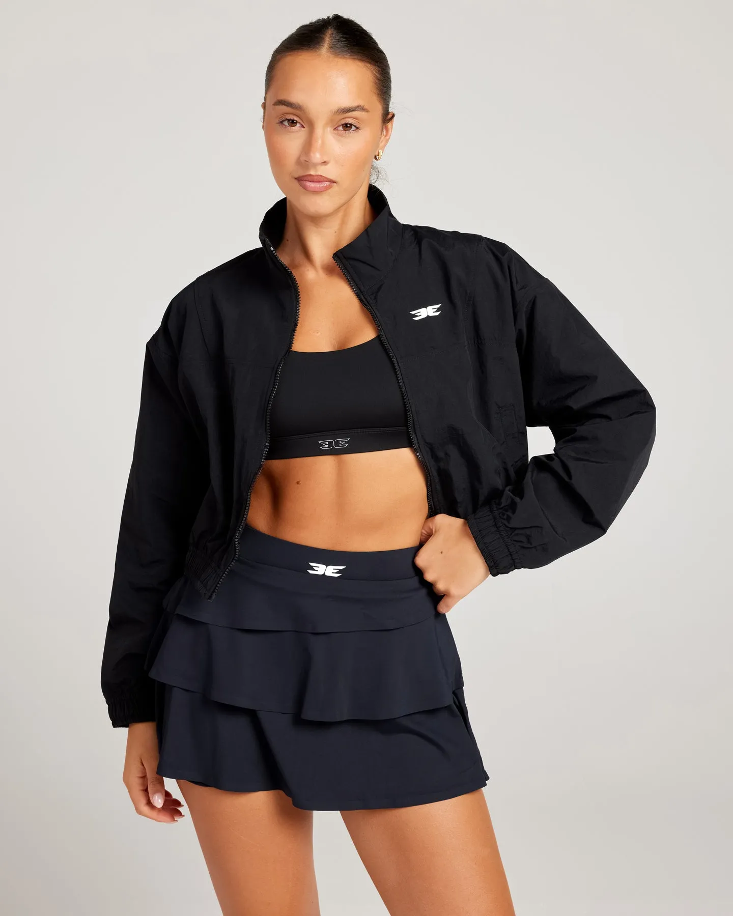 Women's Courtside Jacket V2 - Black