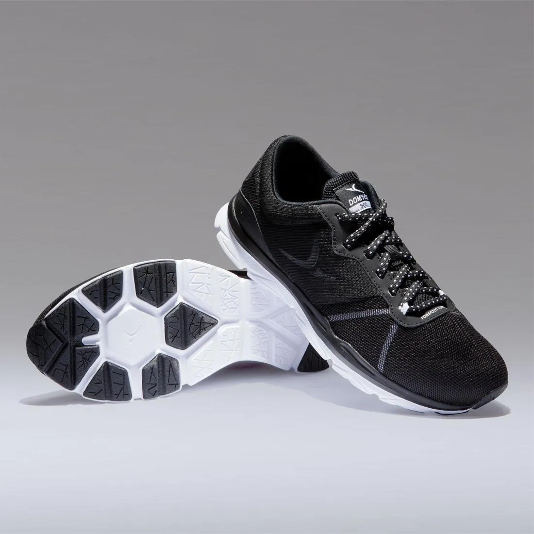 Women's Fitness Shoes 500 - Black