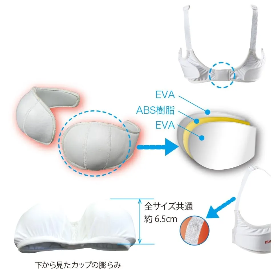 Women's Karate Chest Guard