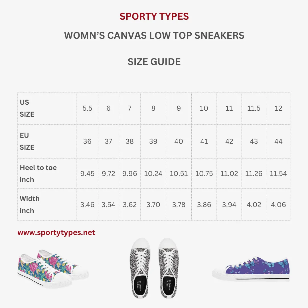 Women's Red & Blue Mismatched Geometric Low Top Sneakers
