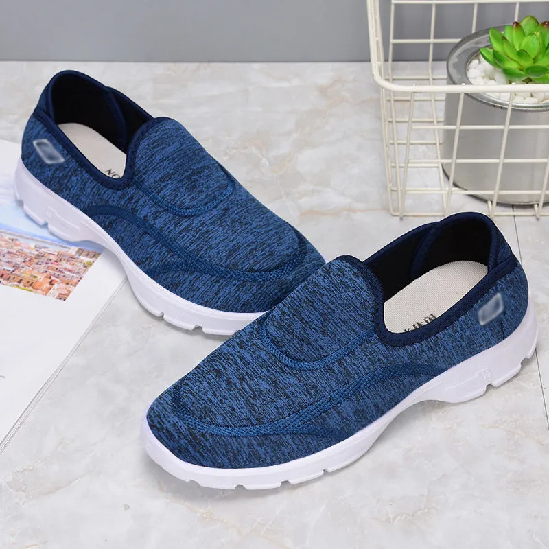 Women's Shoes Old Beijing Cloth Shoes Soft Bottom Walking Elderly Sports Shoes Non-slip Soft Bottom Mother Shoes