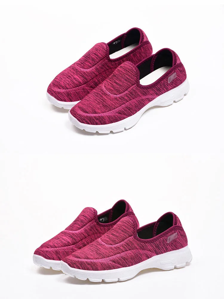 Women's Shoes Old Beijing Cloth Shoes Soft Bottom Walking Elderly Sports Shoes Non-slip Soft Bottom Mother Shoes