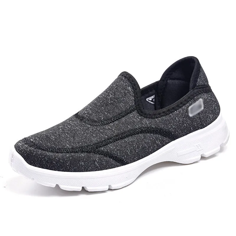 Women's Shoes Old Beijing Cloth Shoes Soft Bottom Walking Elderly Sports Shoes Non-slip Soft Bottom Mother Shoes
