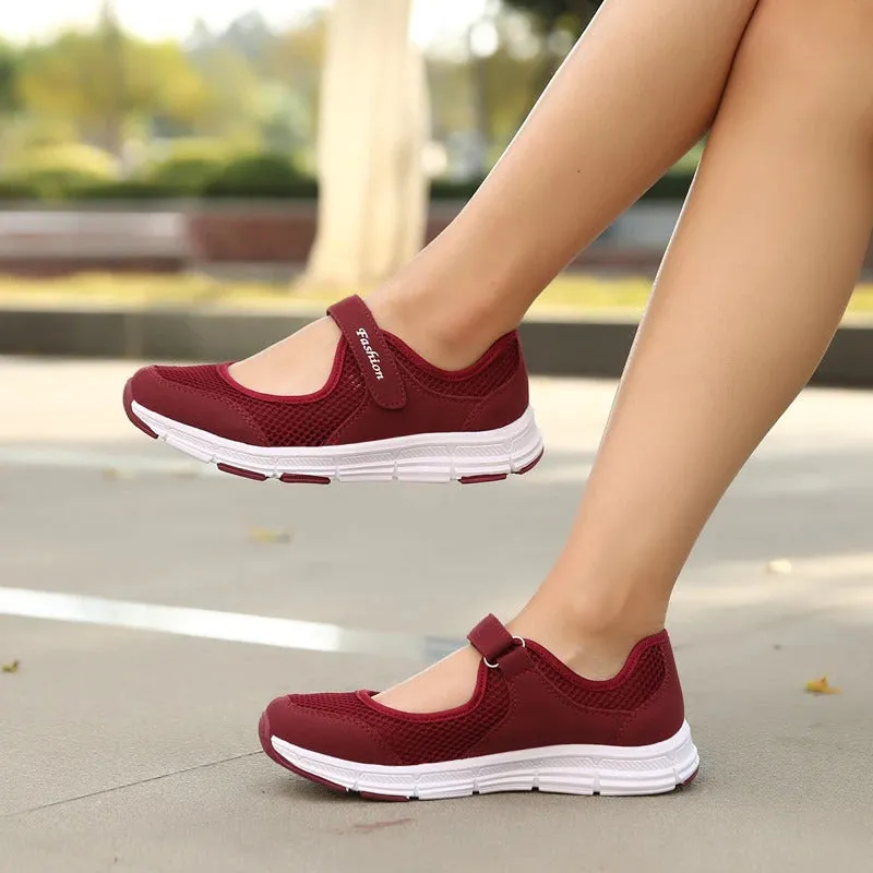 Women's Sneakers Women Walking Shoes Flat Outdoor