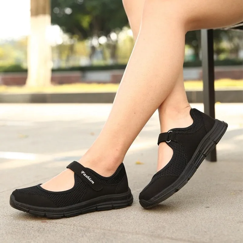Women's Sneakers Women Walking Shoes Flat Outdoor
