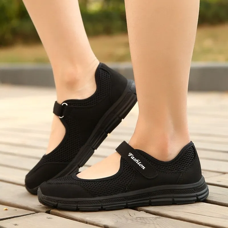 Women's Sneakers Women Walking Shoes Flat Outdoor