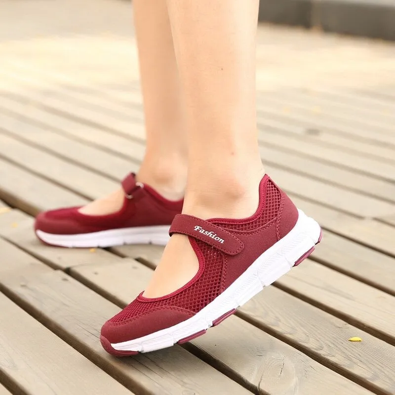 Women's Sneakers Women Walking Shoes Flat Outdoor