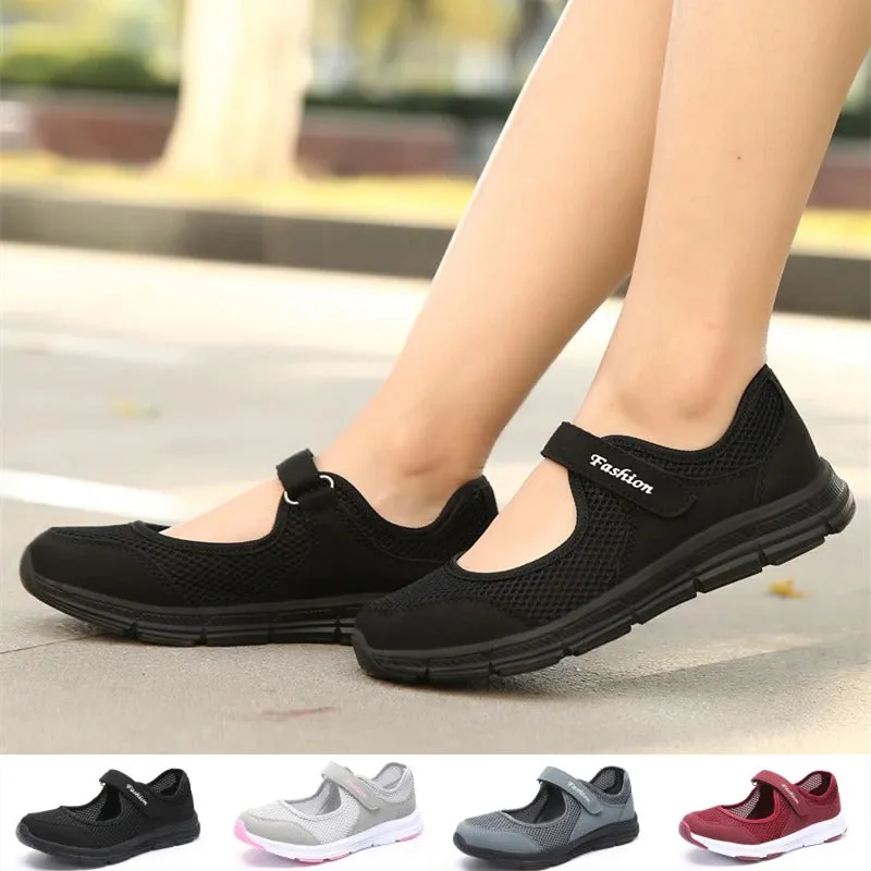 Women's Sneakers Women Walking Shoes Flat Outdoor