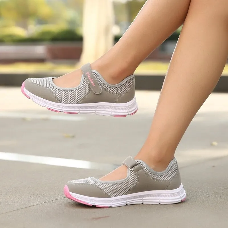 Women's Sneakers Women Walking Shoes Flat Outdoor