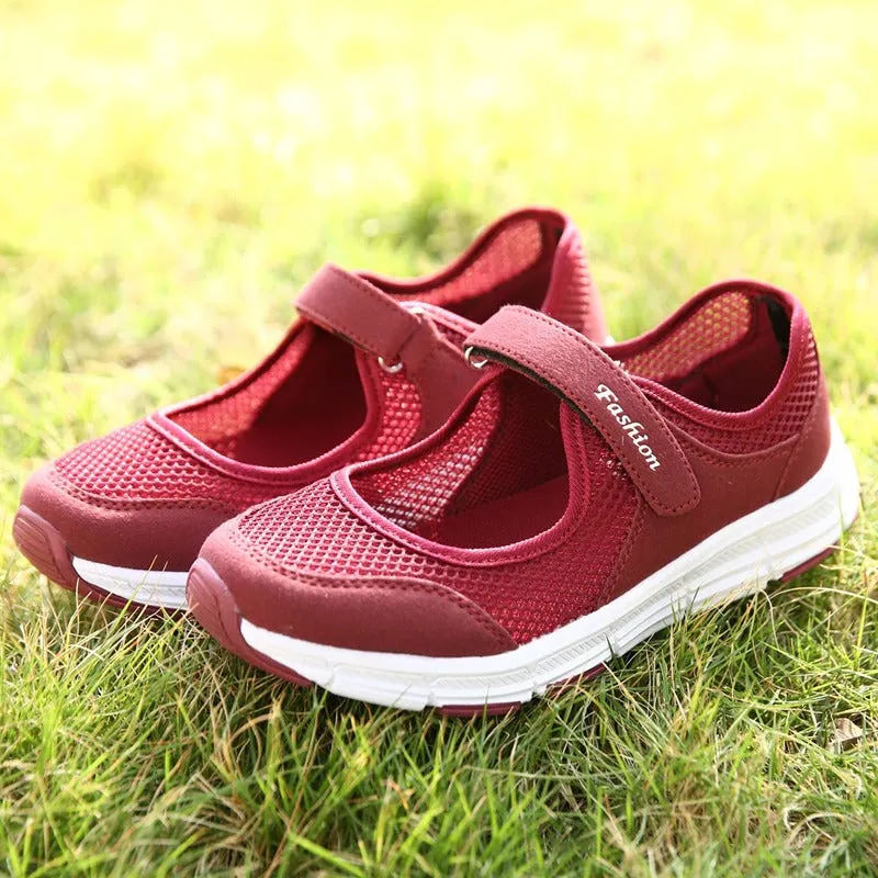 Women's Sneakers Women Walking Shoes Flat Outdoor