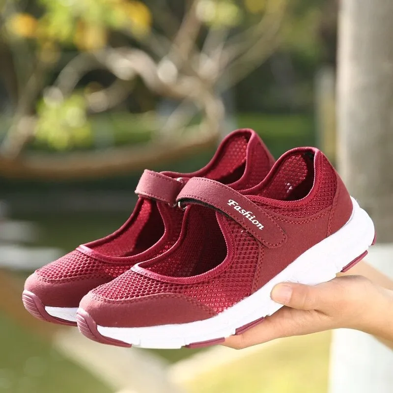 Women's Sneakers Women Walking Shoes Flat Outdoor