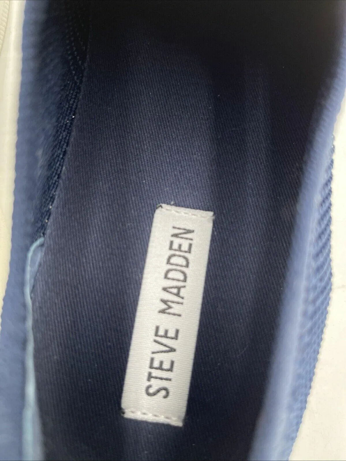 Women’s Steve Madden Beale Sneakers Navy Blue Size 9.5M - Very Good