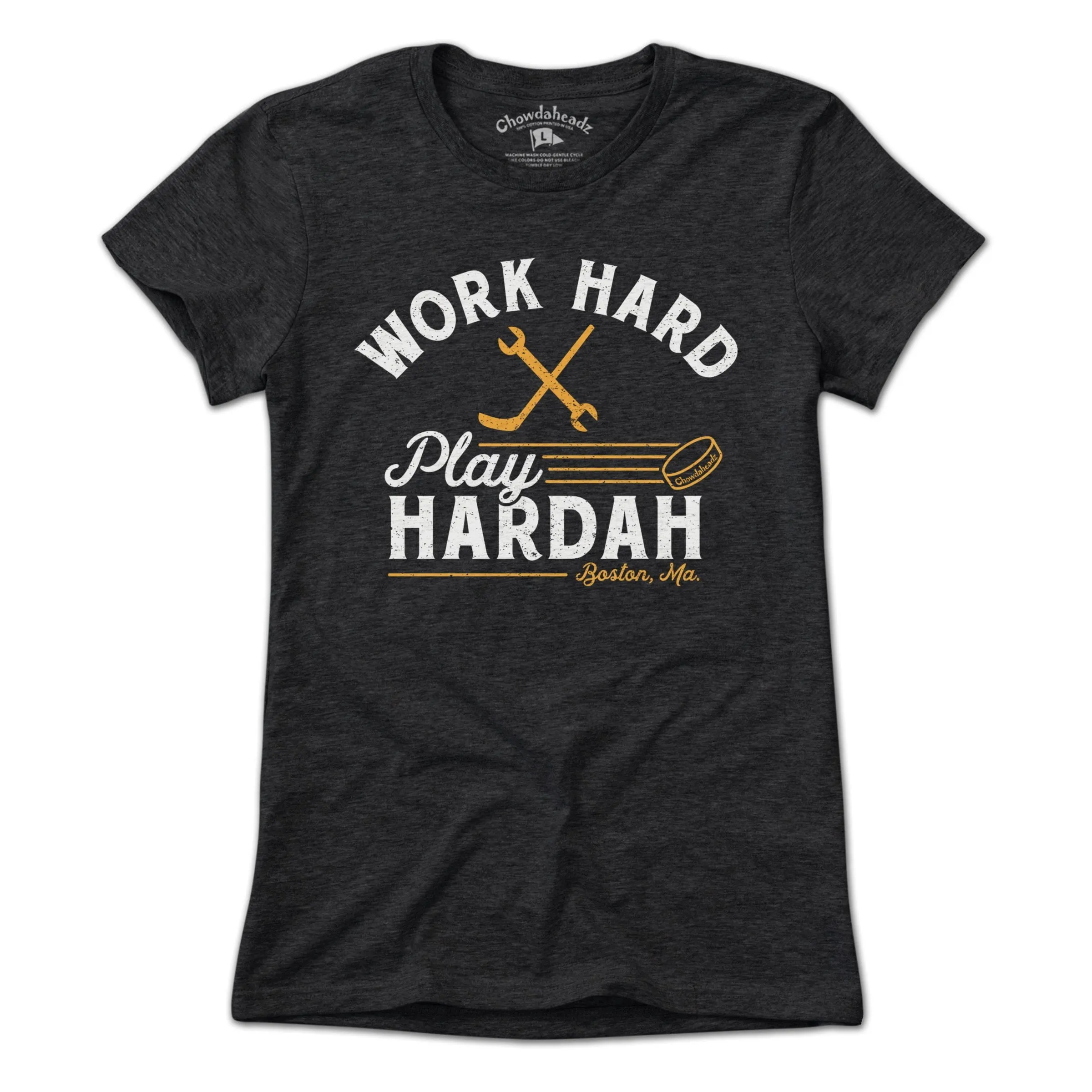 Work Hard Play Hardah Hockey T-Shirt