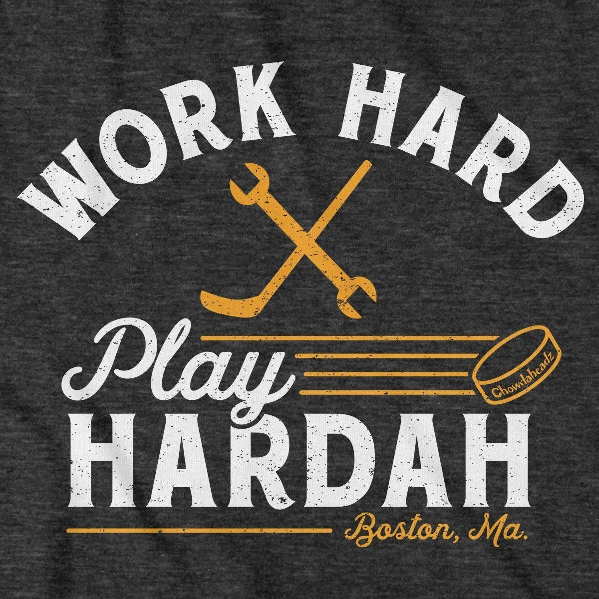 Work Hard Play Hardah Hockey T-Shirt