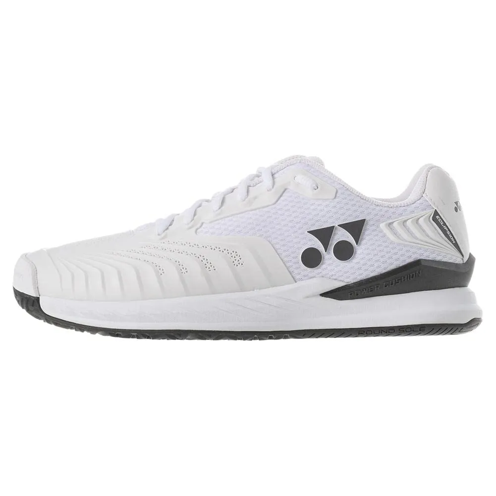 YONEX Men's Power Cushion Eclipsion 4 Tennis Shoes (White, us_Footwear_Size_System, Adult, Men, Numeric, Medium, Numeric_11_Point_5)
