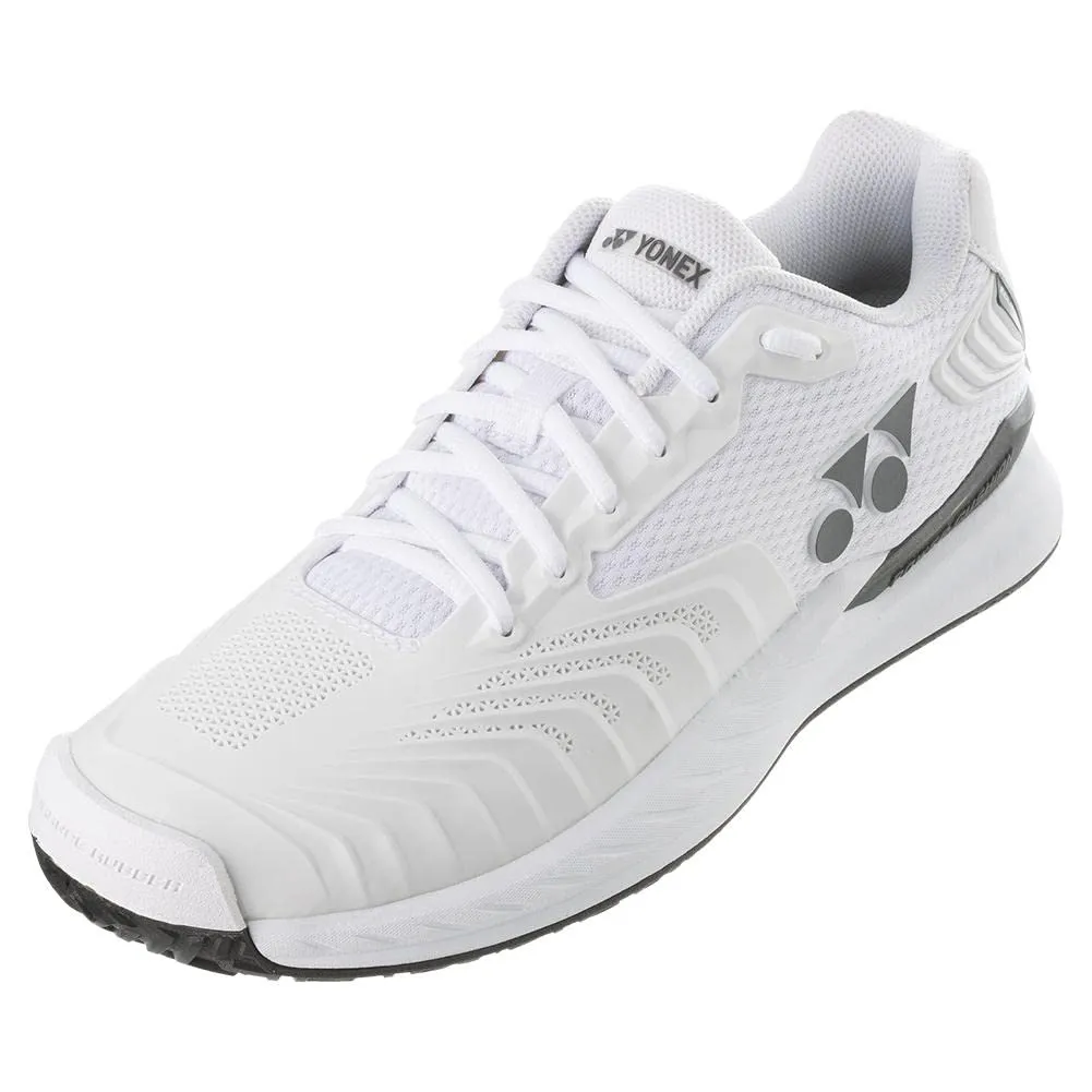 YONEX Men's Power Cushion Eclipsion 4 Tennis Shoes (White, us_Footwear_Size_System, Adult, Men, Numeric, Medium, Numeric_11_Point_5)