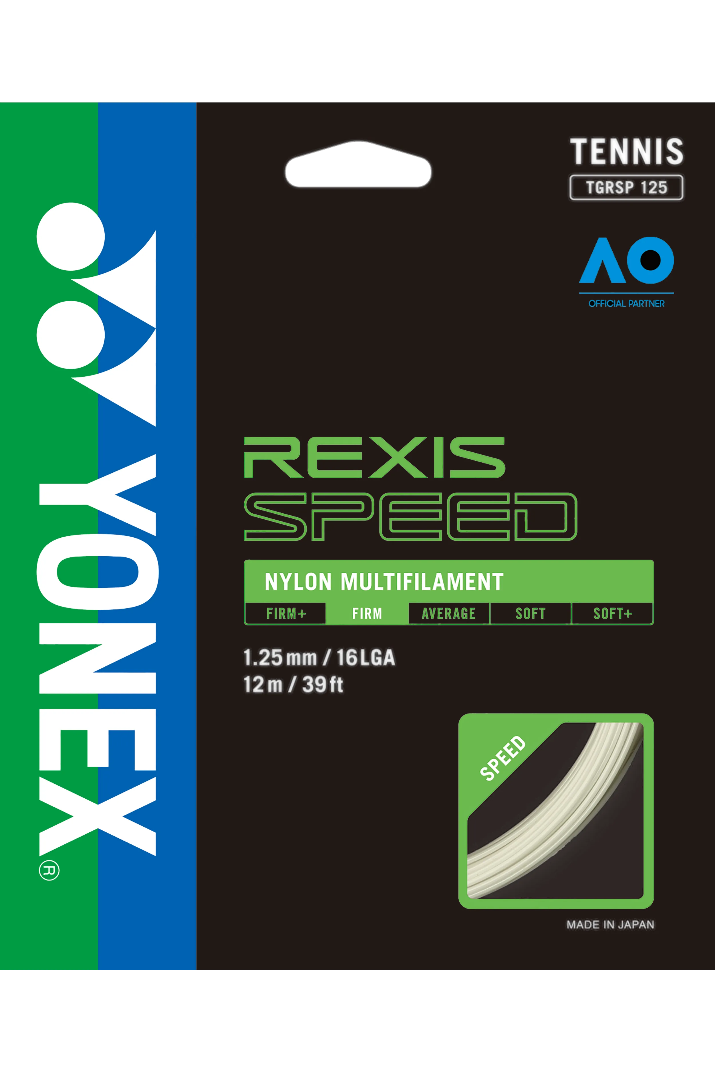 Yonex Rexis Speed 125 Tennis Strings