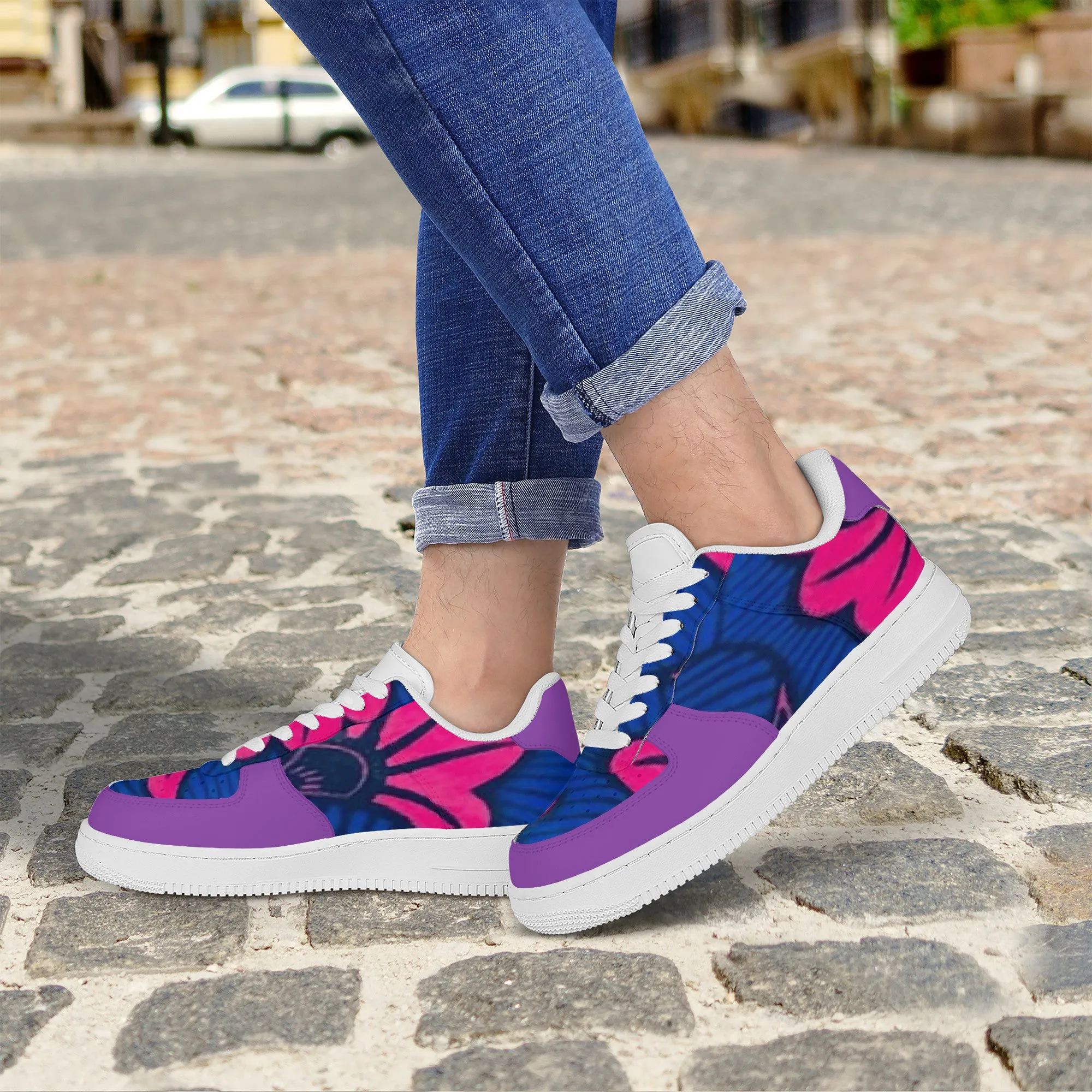 Zafira African Print Low Top Unisex Sneaker