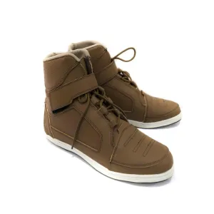 Zapatos Moto Qatar Negro/Blanco/Rojo KMZ